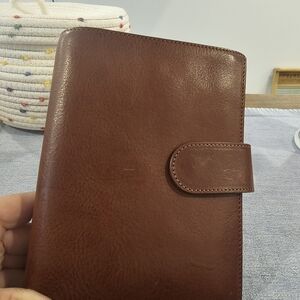 Moterm leather planner cover
